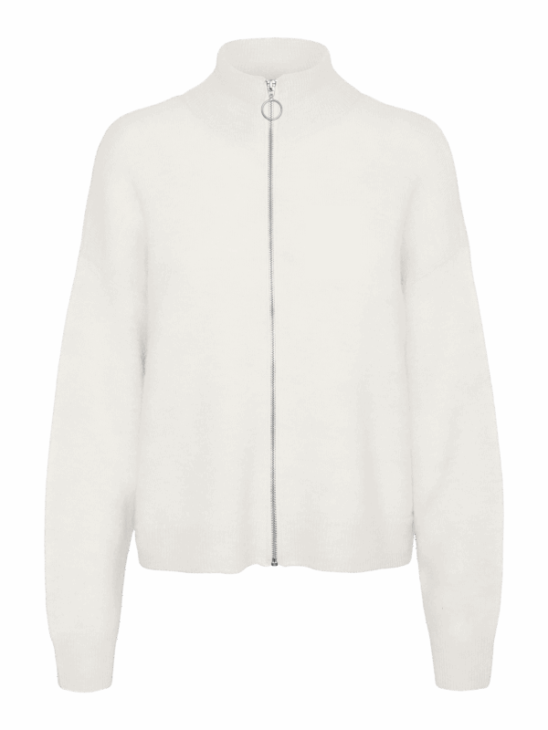 vmPalma LS Highneck Zip Cardigan