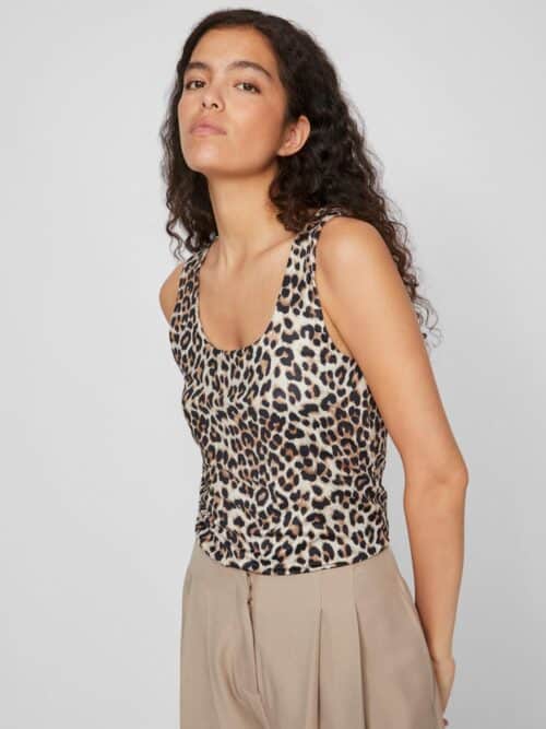 viKenza New AOP U-Neck S/L Tank Top