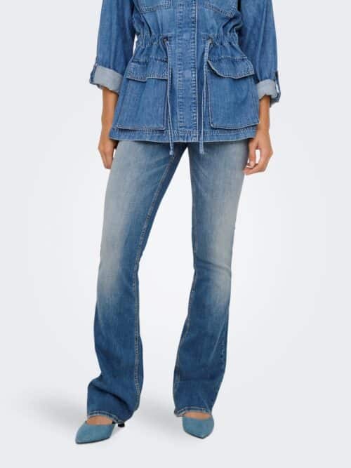 onlBlush Mid Flared Dnm DOT741 Noos
