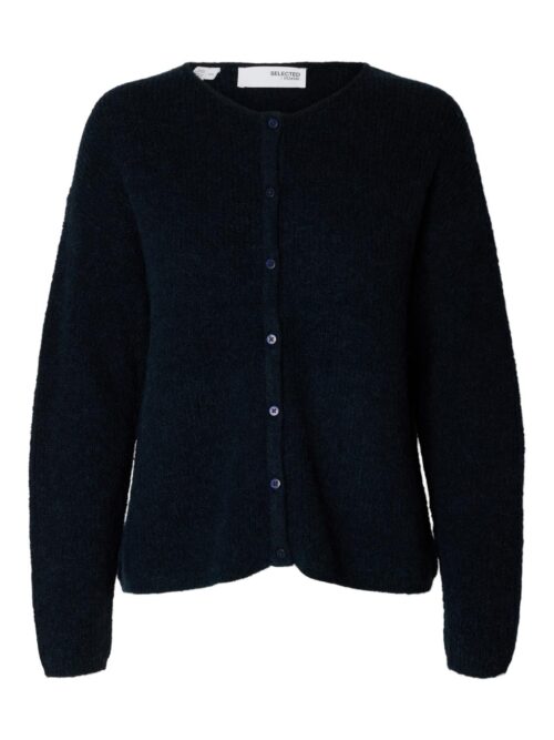 slfSia Ras LS Knit O-Neck Cardigan