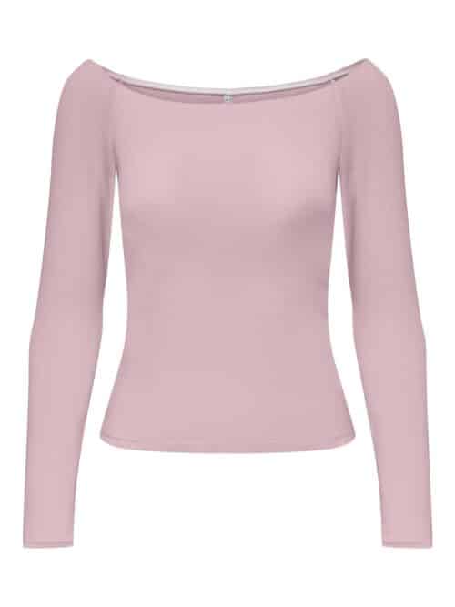 onlGlamour L/S Boat Neck Top Jrs