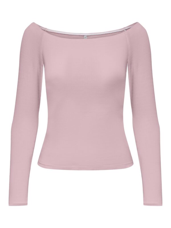 onlGlamour L/S Boat Neck Top Jrs