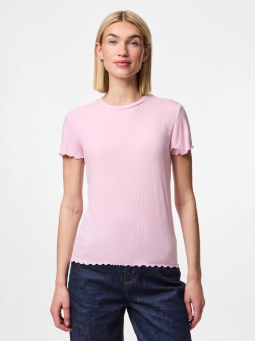pcNicca SS-O-Neck Top Noos Roseate Spoonbill