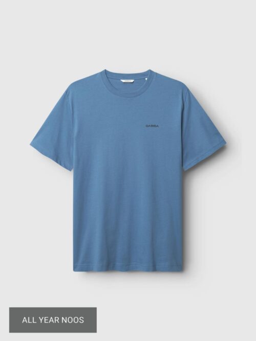 Dune Logo SS GOTS Tee Blue Horizon
