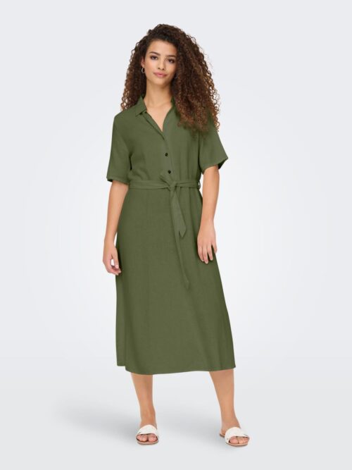 jdySay 2/4 Midi Shirt Dress Wvn Noos