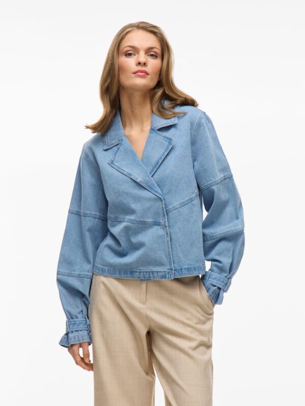 viVikea Denim Trenchcoat Jacket