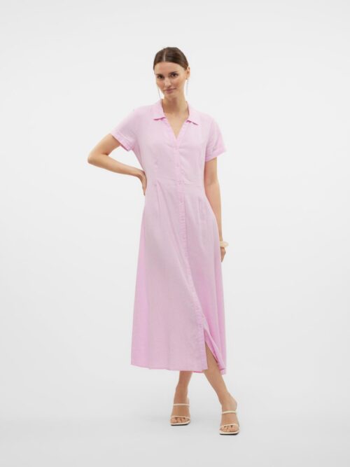 vmLinn SS 7/8 Volume Dress Wvn