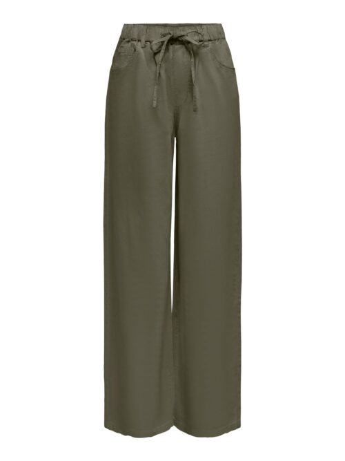 onlSilla MW Pull-Up Wide Pant Kalamata