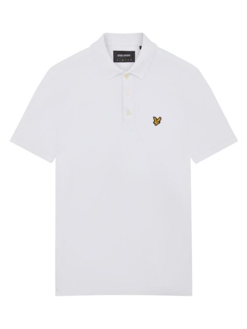 Plain Polo Shirt White