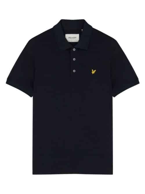Plain Polo Shirt Dark Navy