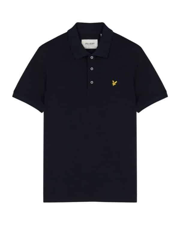 Plain Polo Shirt Dark Navy