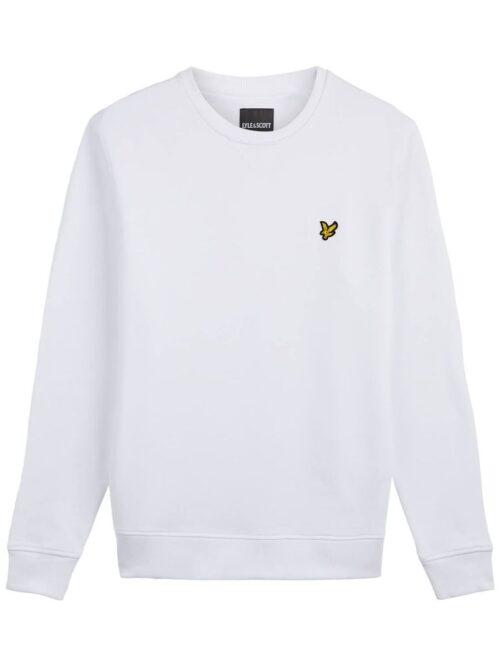 Crew Neck Sweatshirt White