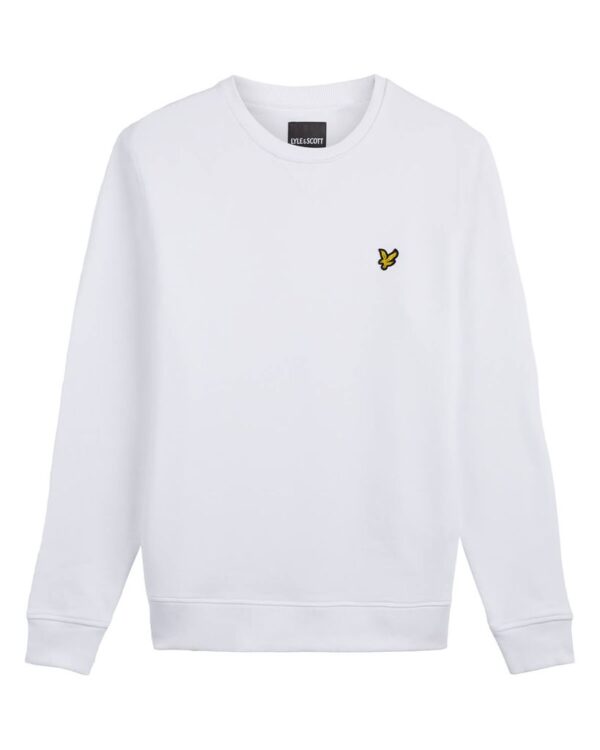 Crew Neck Sweatshirt White