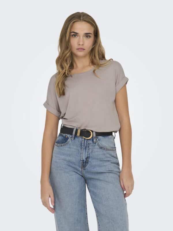 onlMoster S/S O-Neck Top Noos Jrs Etherea