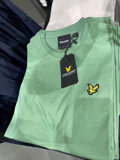 Plain T-Shirt Smoke Green