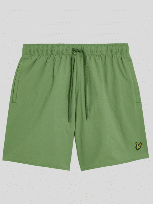Plain Swimshorts Smoke Green