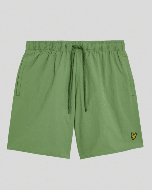 Plain Swimshorts Smoke Green