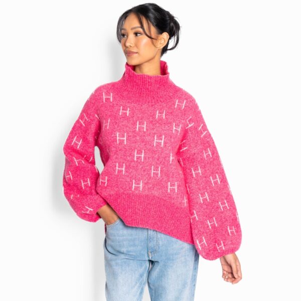 Fam Short Sweater Chateau Rose