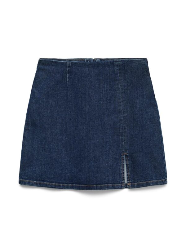 vmNelly HR Short Skirt Dnm Noos Dark Blue Denim