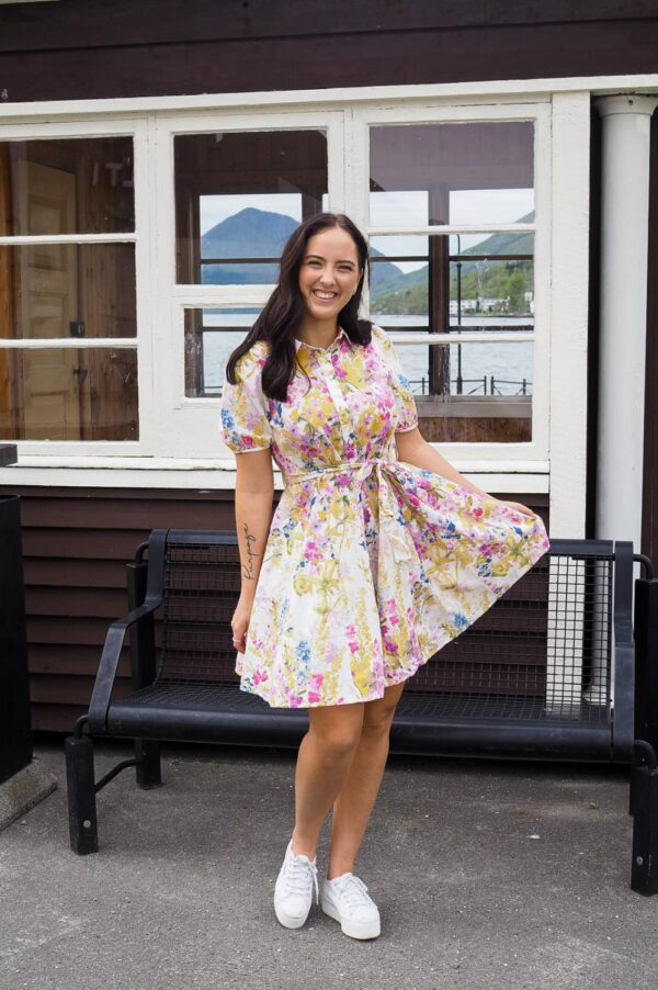 vmDicthe 2/4 Short Volume Dress Wvn