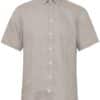 cfAnton 0071 100% Linen SS Shirt Chateau Gray