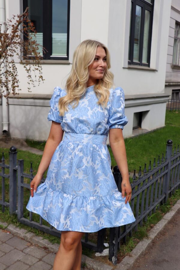 vmSulle SS Short Dress Wvn Dutch Canal