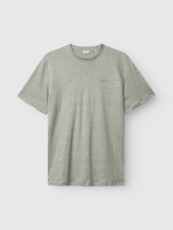 Duke Linen Logo SS Light Green