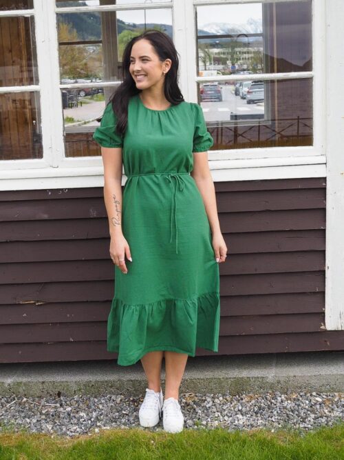 pcTera SS Midi Dress Wvn