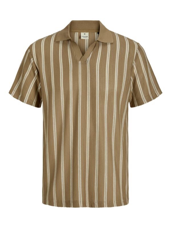 jprbluHarry SS Split Neck Polo Elmwood