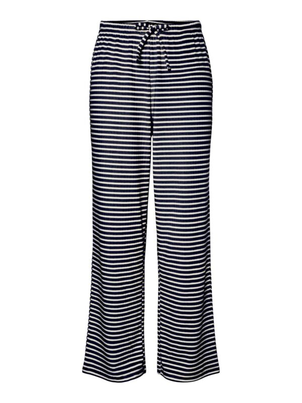 pcSoffi HW Wide Pants Jrs Maritime Blue