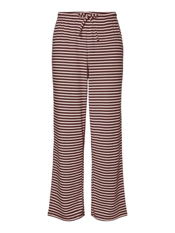 pcSoffi HW Wide Pants Jrs Tawny Port