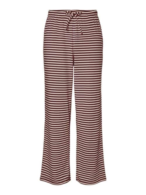 pcSoffi HW Wide Pants Jrs Tawny Port
