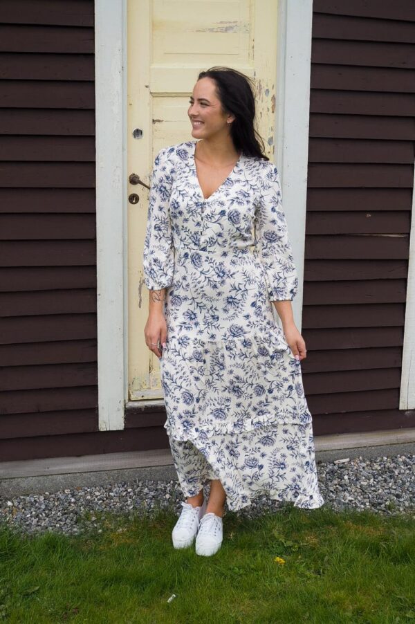 Shanaya V-M Dress Blue