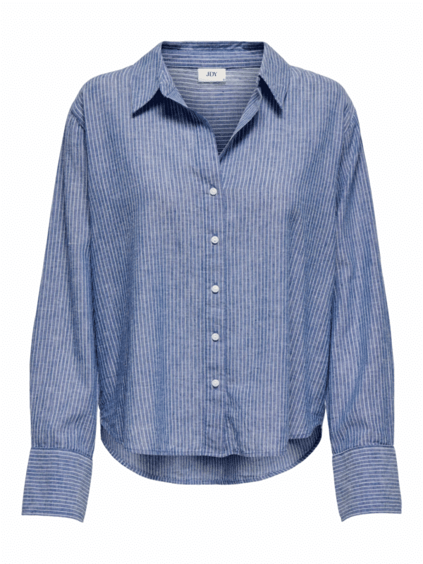 jdyMila L/S Loose Linen Shirt Wvn