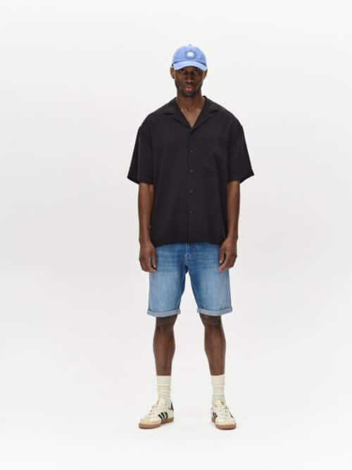 Markus Selvedge Shorts Limited Medium Blue Denim