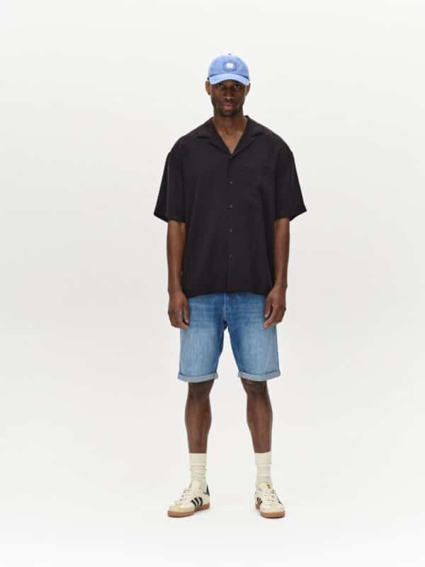Markus Selvedge Shorts Limited Medium Blue Denim