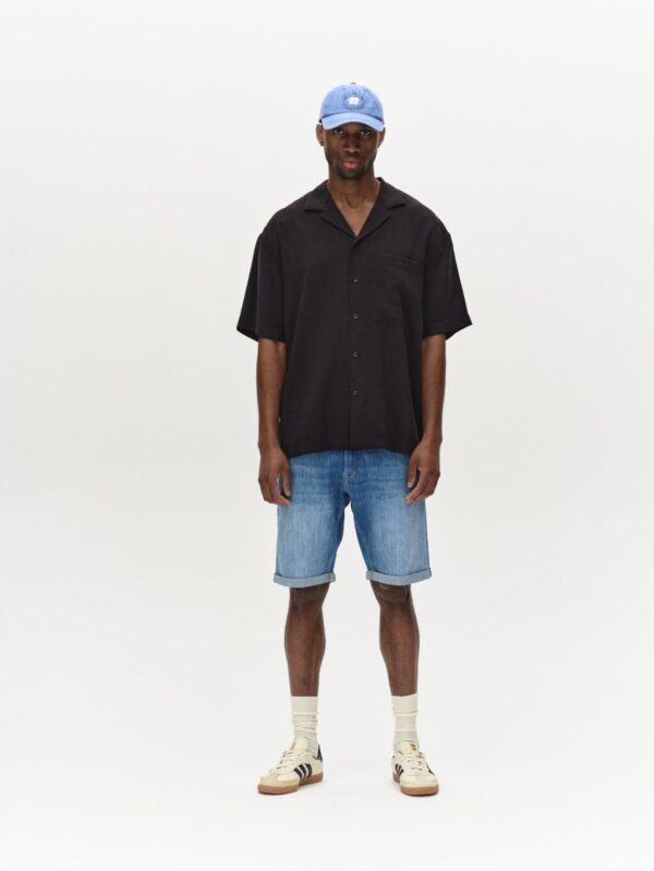 Markus Selvedge Shorts Limited Medium Blue Denim