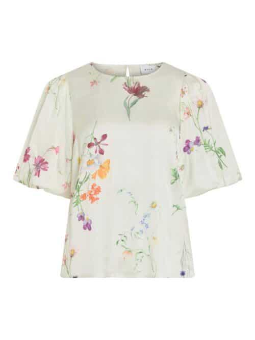 viHinda 2/4 Volume Sleeve Top