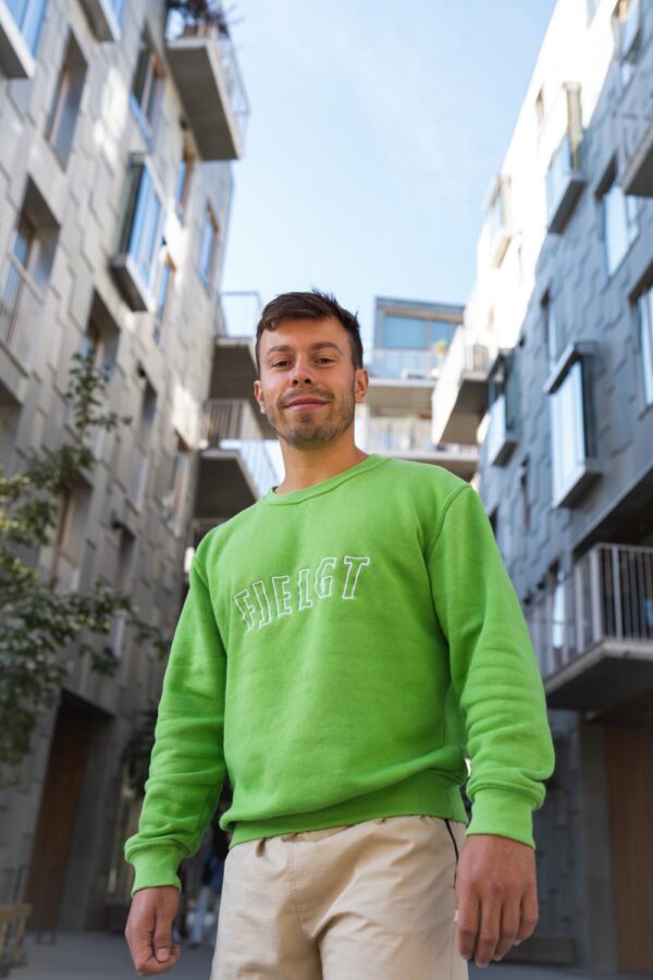 Fjelgt Genser Lime