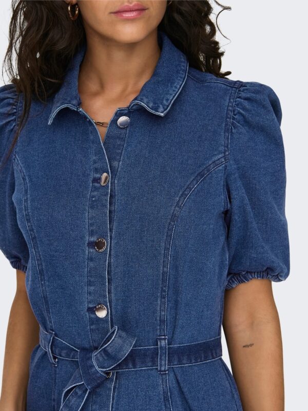 onlVibbe SS Belt Dnm Dress MBD Noos - Bilde 4