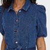 onlVibbe SS Belt Dnm Dress MBD Noos - Bilde 4