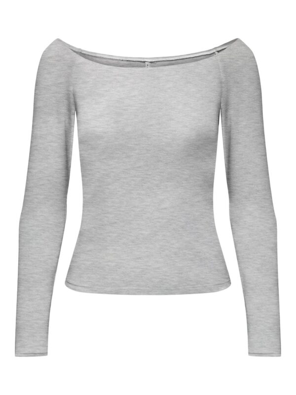 onlGlamour L/S Boat Neck Top Jrs - Bilde 2