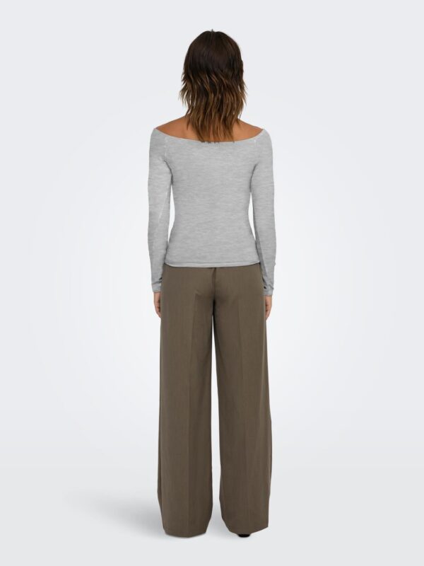 onlGlamour L/S Boat Neck Top Jrs - Bilde 3