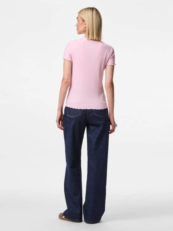 pcNicca SS-O-Neck Top Noos Roseate Spoonbill - Bilde 3