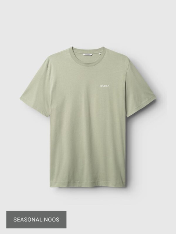 Dune Logo SS GOTS Tee Light Green - Bilde 2