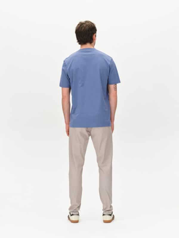Dune Logo SS GOTS Tee Blue Horizon - Bilde 3