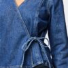 pcTabi LS Denim Wrap Shirt - Bilde 4