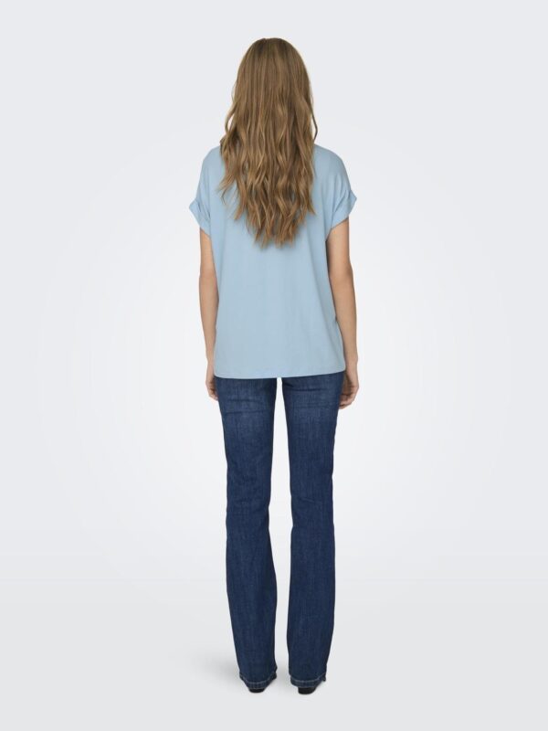 onlMoster S/S O-Neck Top Noos Jrs Clear Sky - Bilde 3
