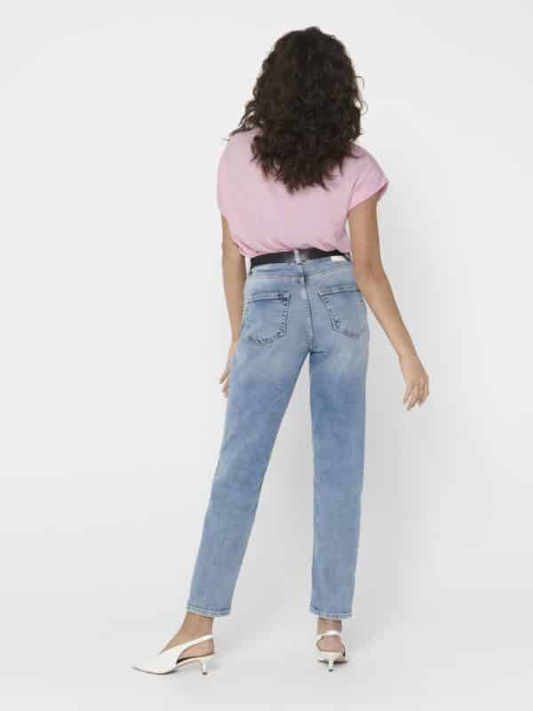 onlMoster S/S O-Neck Top Noos Pink Lady - Bilde 3
