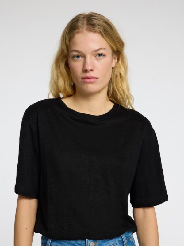 slfVilja Linen SS Tee - Bilde 4